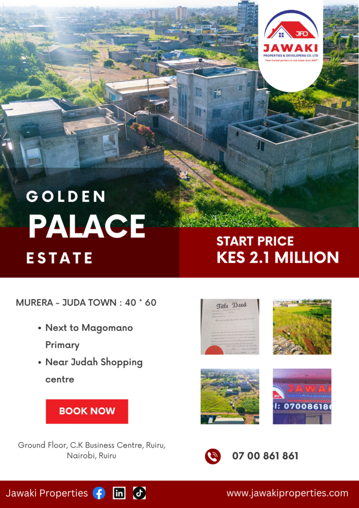 Golden Palace Estate – Murera behind Judah Town center
