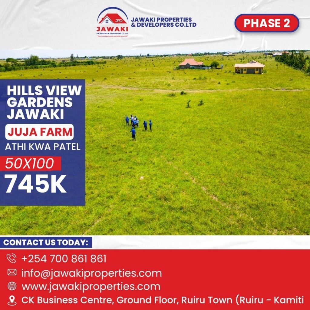 Hills View Gardens – Juja Farm Athi – Phase 2