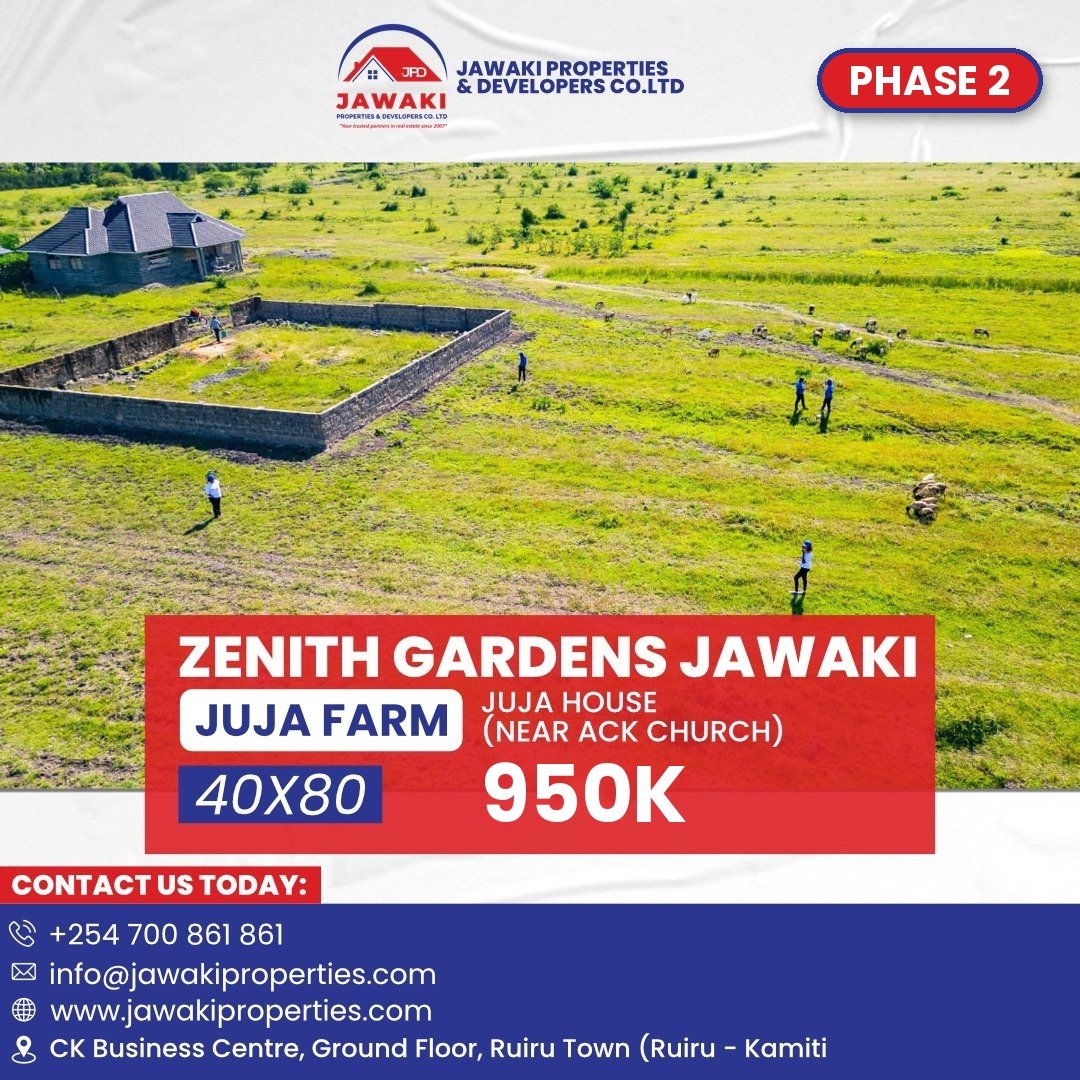 Zenith Garden – Juja Farm Juja House – Phase 2